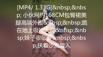 [MP4/ 1.33G]&nbsp;&nbsp; 小伙网约168CM包臀裙美腿高端外围&nbsp;&nbsp;跪在地上吸吮大屌&nbsp;&nbsp;妹子很敬业&nbsp;&nbsp;扶着沙发后入