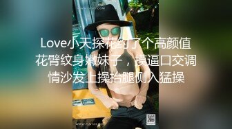 Love小天探花约了个高颜值花臂纹身嫩妹子，摸逼口交调情沙发上操抬腿侧入猛操