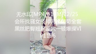 无水印[MP4/613M]12/25 会所找骚女技师乳推舔菊全套黑丝肥臀翘起摸穴一顿爆操VIP1196