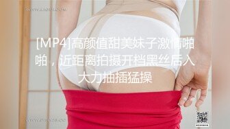 [MP4]高颜值甜美妹子激情啪啪，近距离拍摄开档黑丝后入大力抽插猛操