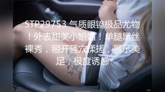 STP29753 气质眼镜极品尤物！外表甜美小姐姐！单腿黑丝裸秀，掰开骚穴揉搓，展示美足，极度诱惑